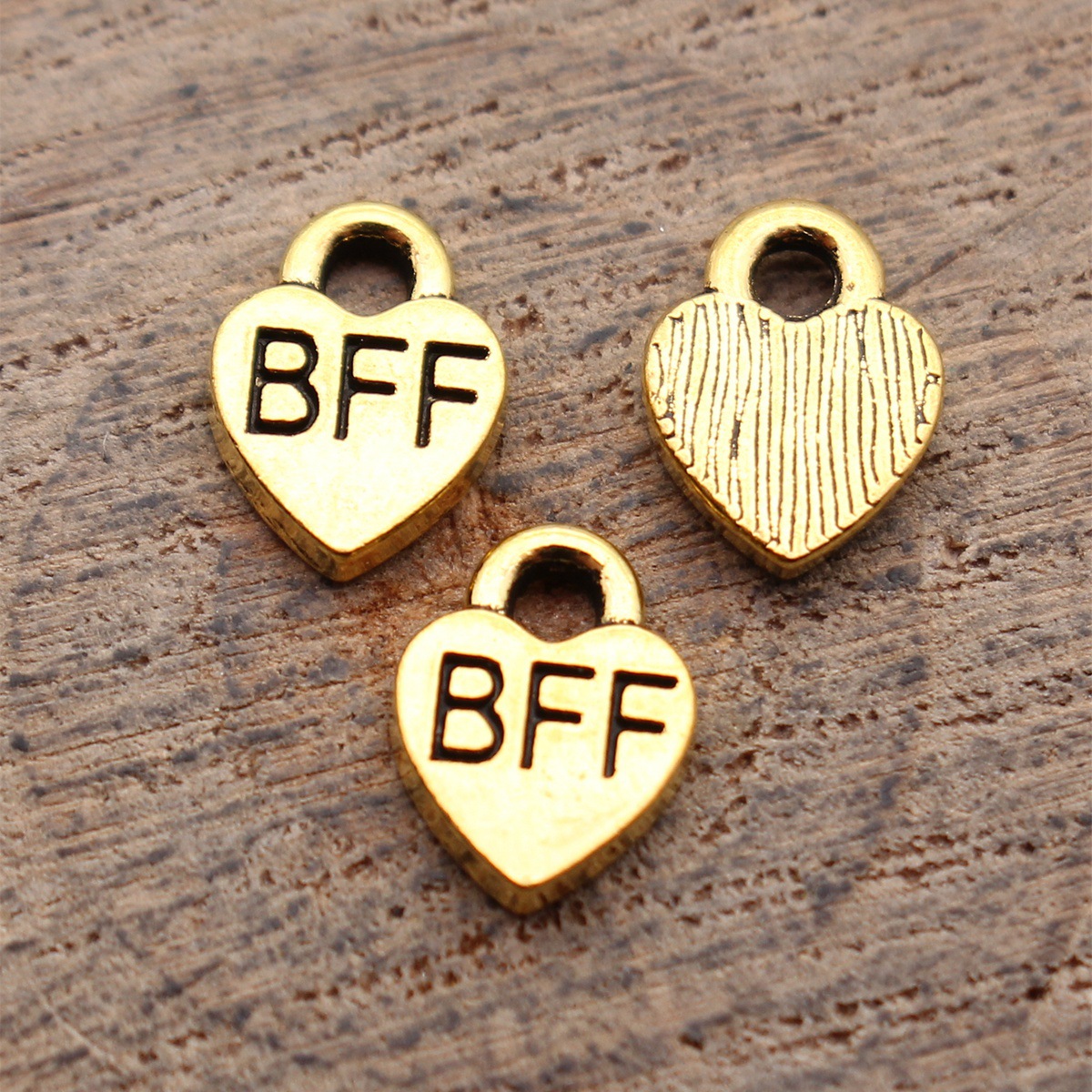 40pcs 9.3x7mm Antique Gold Col - огляд і ціна Vintage Fashion Online