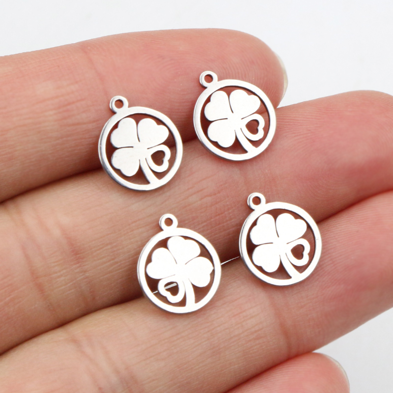 30pcs 12x10mm Charms 316 Stain - огляд і ціна Vintage Fashion Online
