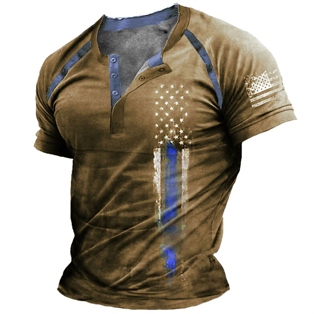 Funny 3D American Flag Print M - огляд і ціна Vintage Fashion Enthusiasts